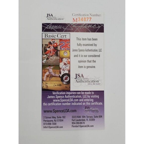 Jim Catfish Hunter Signed Photo 8X10 Oakland As JSA COA - Picture 5 of 5